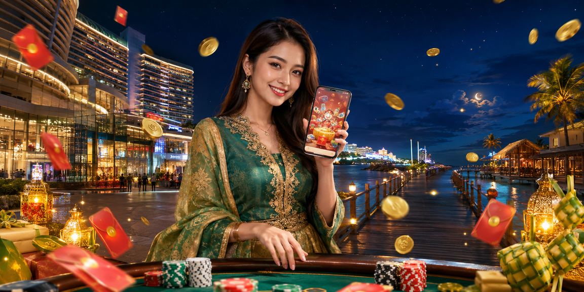 Promosi Hari Raya dan ang pau merah di Genting Highlands bersama mr2