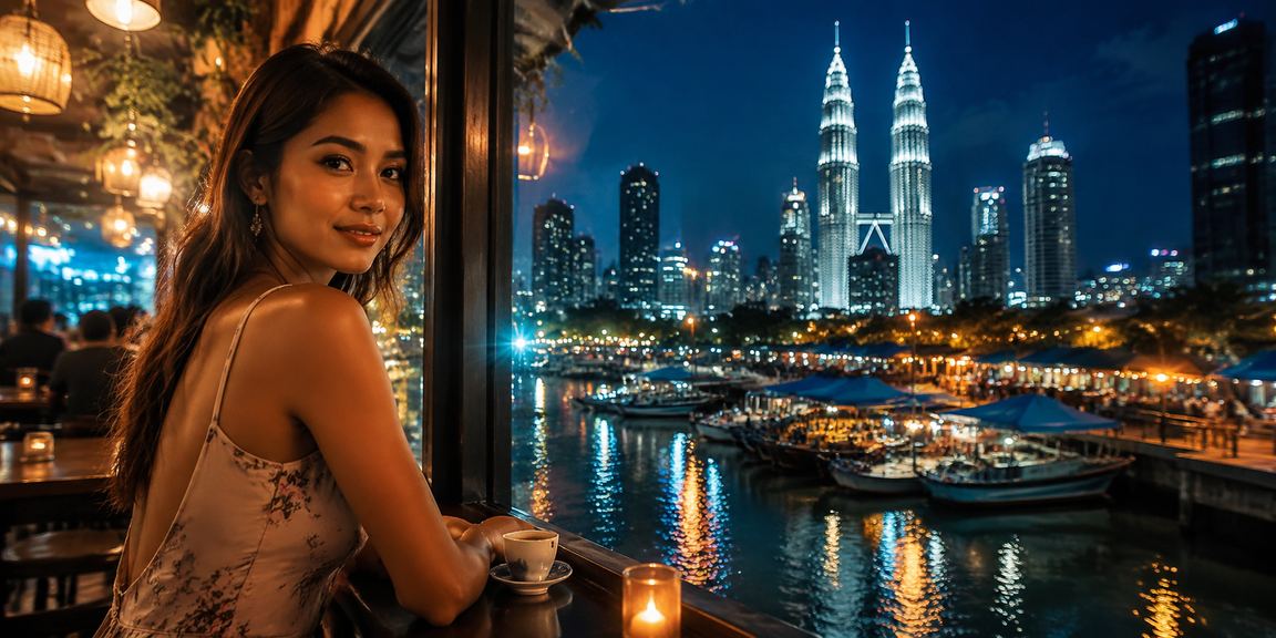 Persekitaran hiburan kasino bergaya Melayu di Kuala Lumpur