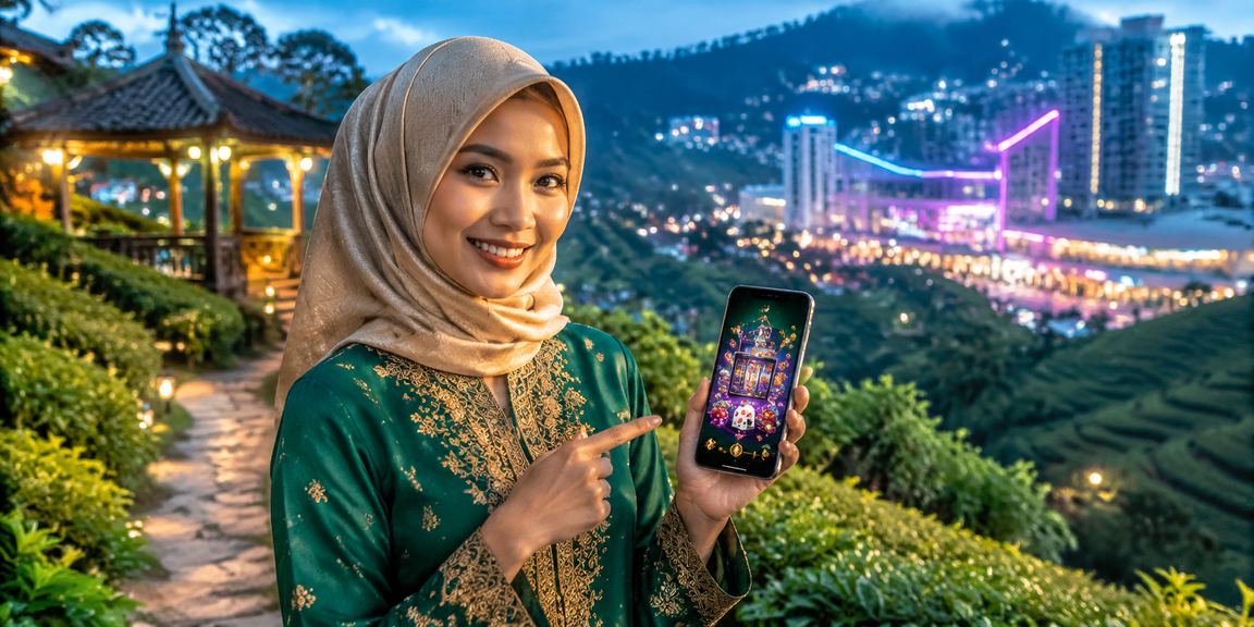 Pengguna Malaysia menikmati permainan kasino dalam talian mr2 pada musim perayaan